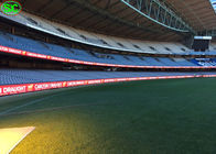 Zeigen tragbarer wasserdichter farbenreicher Umkreis LED des Stadions-P10 geführtes Werbungs-Brett an