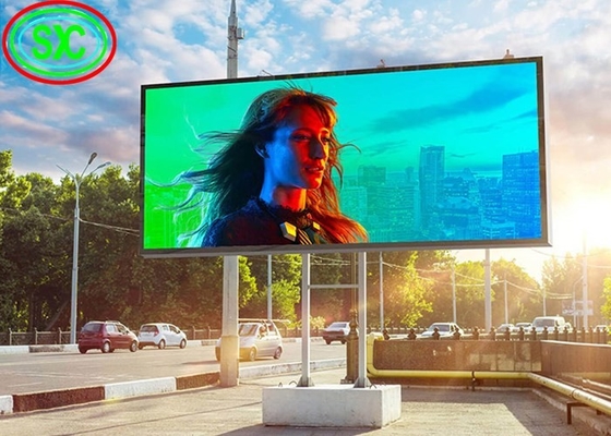 Große geführte Bildschirme imprägniern der multi Farbep10 im Freien Anschlagtafel IP65